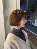 ショートボブパーマ
