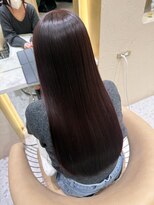 プアメリア 名古屋(Puamelia)&nbsp;髪質改善/縮毛矯正/トリートメント/ブラウンピンク/艶髪