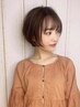 カット+カラーリングフル+頭皮改善ヘッドスパ　￥16600　→￥12450