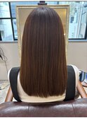 髪質改善ストレートメント大人ミディアム