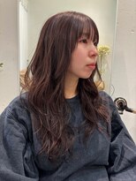 ジラソル(girasol)&nbsp;ロングレイヤー/ハッシュカット/レイヤー/ラベンダーカラー