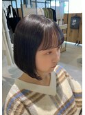 切りっぱなしタッセルボブ