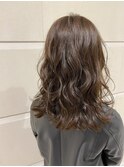 アッシュベージュブラウン