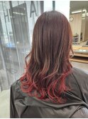 レッド×グラデーション
