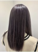 ダブルカラー，ダークグレー，モードヘア【草加】