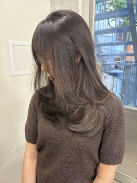 キーチェ 梅田中崎町(keych) レイヤーカット/ミディアムレイヤー/髪質改善/顔まわりカット