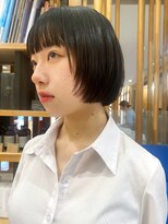 ビュートリアム 鎌倉小町(BEAUTRIUM)&nbsp;顔周りレイヤー/パツっとボブ/beautrium鎌倉小町　大冨ハナ