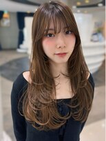 エアー 青山(AIR) 海外レイヤーカット/バタフライカット