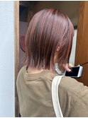 ぱつっとボブ