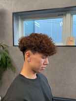 リッチブランドアンドコー(Rich Brand&Co)&nbsp;スパイキーショート　フェード　スペインカール　ルーズパーマ