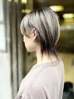 ローエン(ROWEN)&nbsp;ROWENメンズウルフレイヤー/メッシュ/デザインカラー/グレージュ