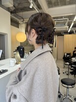 ツキヘア(TUKI hair)&nbsp;ツインアレンジ/お呼ばれヘア