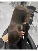 リコヘアー(LiCO HAIR)&nbsp;那覇/イメチェン/ピンクベージュ/アンブレラカラー/前髪