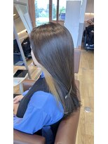 ロッカ(ROCCA)&nbsp;イヤリングカラー×艶感ブラウン× 名東区×守山区