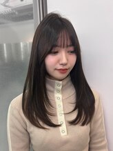 ブランコ 表参道(BLANCO)&nbsp;ワンホンレイヤー/ミルクティーブロンド/ダークブルー/表参道