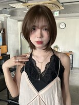 ナループロア ルームー(Nalu pu loa ROOMOO) 夏は明るめカラーとボブの相性抜群☆レイヤーボブ/OSA
