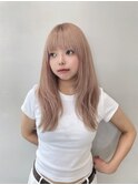 ミルクティーベージュ/シールエクステ