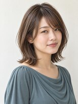 チャチャブラン アミー(cha-cha Blanc Amie)&nbsp;斜め前髪×ナチュラルくびれボブ