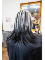 ヘアーメイク ダンス(hair make DANCE)&nbsp;40代からの白髪ぼかしアンブレラカラー