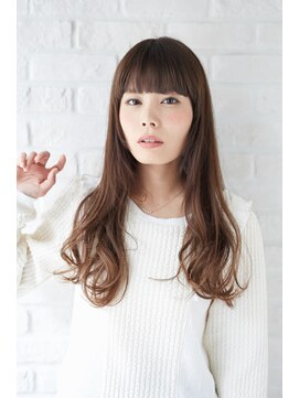 ジュビリーヘアー 前髪ばつんで甘辛ロングウェーブ♪