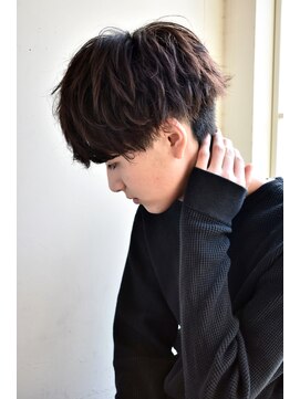 ディッセンバー 渋谷(December) 『December』重軽 マッシュレイヤー サイドシルエット