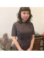 マウロア(MAULOA)&nbsp;“ ラベンダーグレージュ midi ” 鈴木ちさと