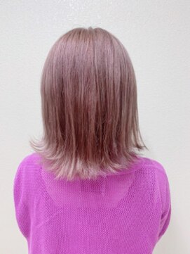 オアシス ガーデン 新宿店(Oasis GaRDEN) イルミナカラーでラベンダーピンク