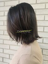 ネイミーズ 横浜関内(nameiz.) 【横浜美容室ネイミーズ】オフィスで可能な外ハネミディアム