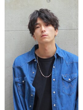 ブークル(boucle) トランクスヘア×ニュアンスパーマ