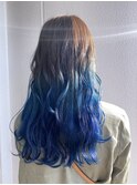 青☆グラデーション