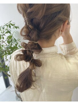 ヘアー アイス 御器所本店(HAIR ICI) ゆるふわアレンジ