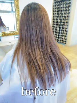 ミュゼドゥアートシエル(Musee du Art ciel) 【髪質改善】クリアーベージュand無造作パーマ