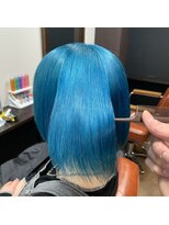 ローレンアンドパレード 並木坂店(Lauren&Parade) ミニボブ×シアン