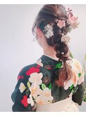 卒業式☆編みおろし