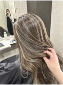 ハイライト/ミディアムボブ/10代/20代/30代/髪型/ボブ#L2T7
