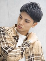 小久保style☆波巻きビジネス束感ツーブロックマッシュパーマ