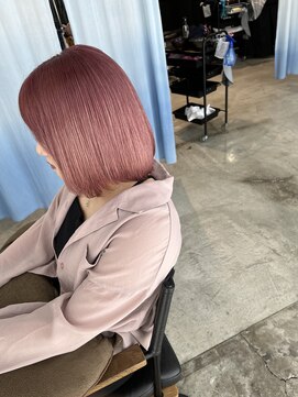 ヘアーステーション ハレラ(Hair station HaLe'LA) ペールピンク