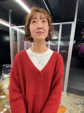 キジ(KIJI) 抜け感パーマ