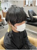 韓国風マッシュウルフ×エンドカラー♪エンドインナー10代20代