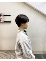 ハルキ ミナト ジャパン オオサカ(HARUKI MINATO japan OSAKA)&nbsp;40代50代小顔似合わせカットくびレイヤーエモージュ大人可愛い