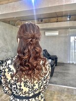 レゴ(REGO)&nbsp;お嬢様ハーフアップ☆お上品で華やかに☆