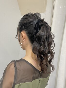 ロットアニバース(lott annibirth) 【髪質改善】大人っぽガーリーpony tail@SARASA