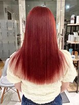 フレイムス ヘアアンドリラックス 赤羽店(Frames hair&relax)&nbsp;ｗカラー×レッド