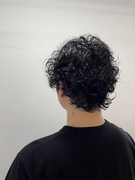 ヘアーアンドメイクアップモパ メンズパーマ