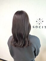 ヘアーアンドスパソシット(HAIR&SPA SOCIT)&nbsp;秋にぴったり♪こっくりラベンダー♪