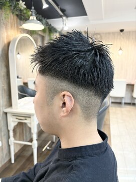 ブレス ヘアアンドスパ 湘南台(bless hair spa) 1.1フェードメンズスタイル