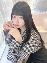 ランド 原宿表参道(LAND)&nbsp;前髪カットが可愛い☆髪質改善☆黒髪風グレージュ