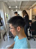 MEN'SHAIRアッシュブラックベリーショートダークアッシュ