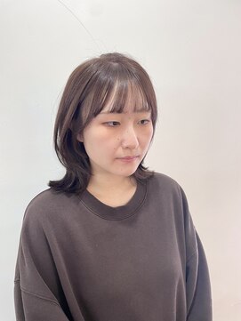 ヘアーアンドメイクアップモパ ラベンダーブラウン