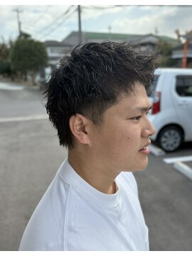 ヴェルゴ 北島店(vellgo) 短髪カッコいいショートピンパーマ